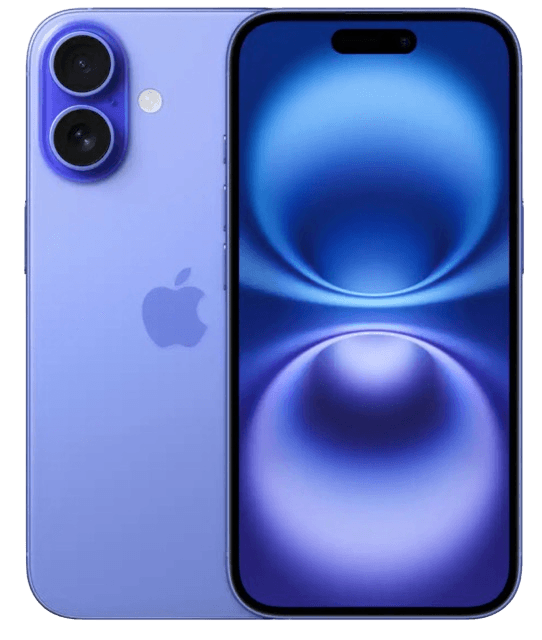 iPhone 16 Plus in Ultramarine